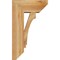 Ekena Millwork Imperial Slat Rough Sawn Bracket w/ Offset Brace, Western Red Cedar, 8"W x 18"D x 30"H BKT0806X18X30IMP06RWR - alternate 4